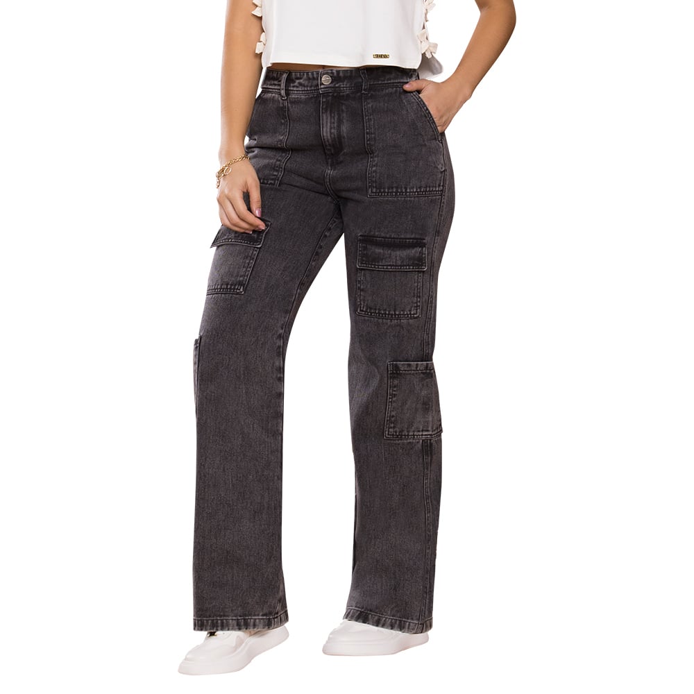 JEANS PALAZZO CRISTAL – SOFISTICACIÓN CON FUERZA - 1