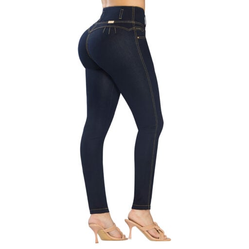 JEANS TORRES PUSH UP TIRO ALTO MUJER – CONTROL, FIRMEZA Y FIGURA DEFINIDA - 1