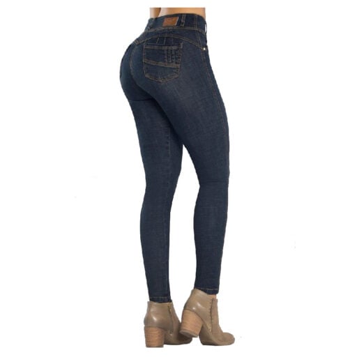 JEAN SKINNY TIRO ALTO AZUL TERESA – REALCE Y ESTILO QUE DEFINEN TU FIGURA - 1