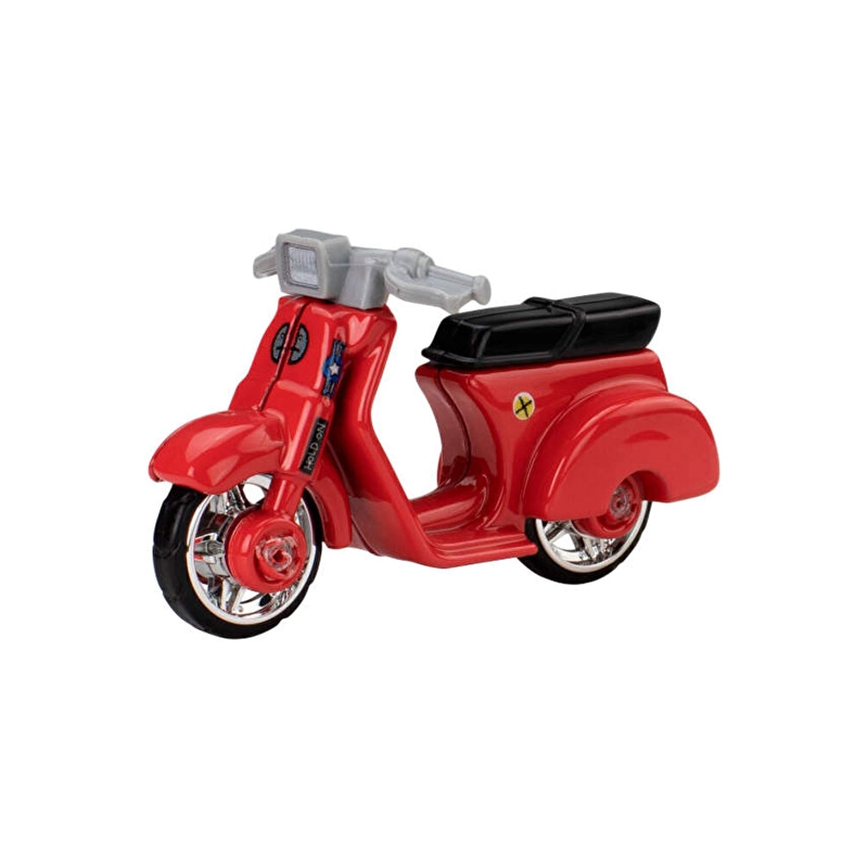 HOT WHEELS POP CULTURE METAL DEADPOOL SCOOTER - 2