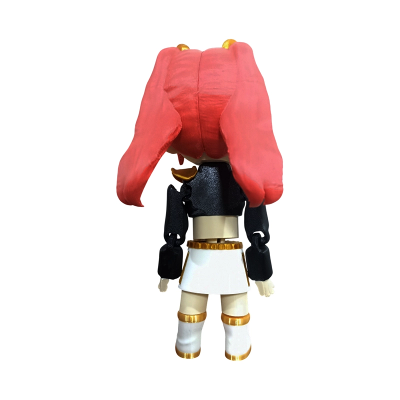 FIGURA 3D K-POP KPOP DEMON HUNTERS MIRA TRAJE NEGRO - 2