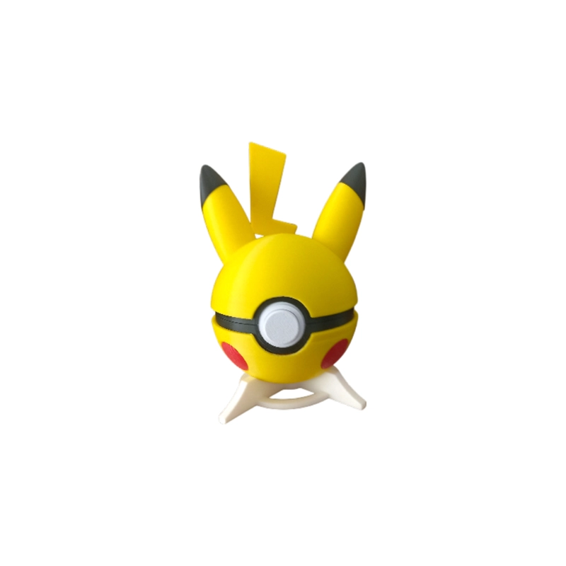 POKEMON FIGURA 3D POKEBALL TEMATICA PIKACHU - 1
