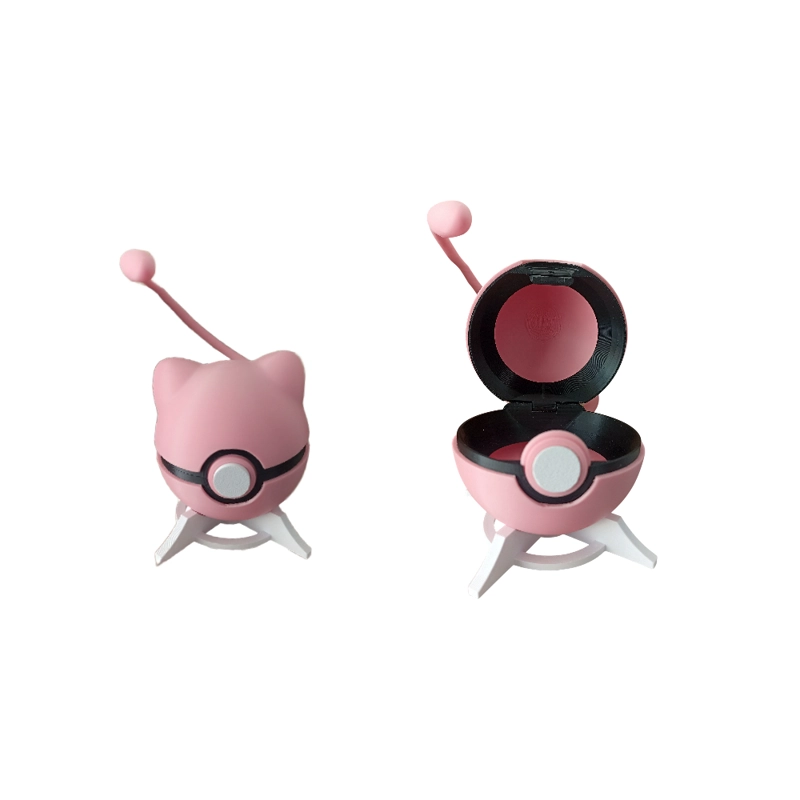 POKEMON FIGURA 3D POKEBALL TEMATICA MEW - 1