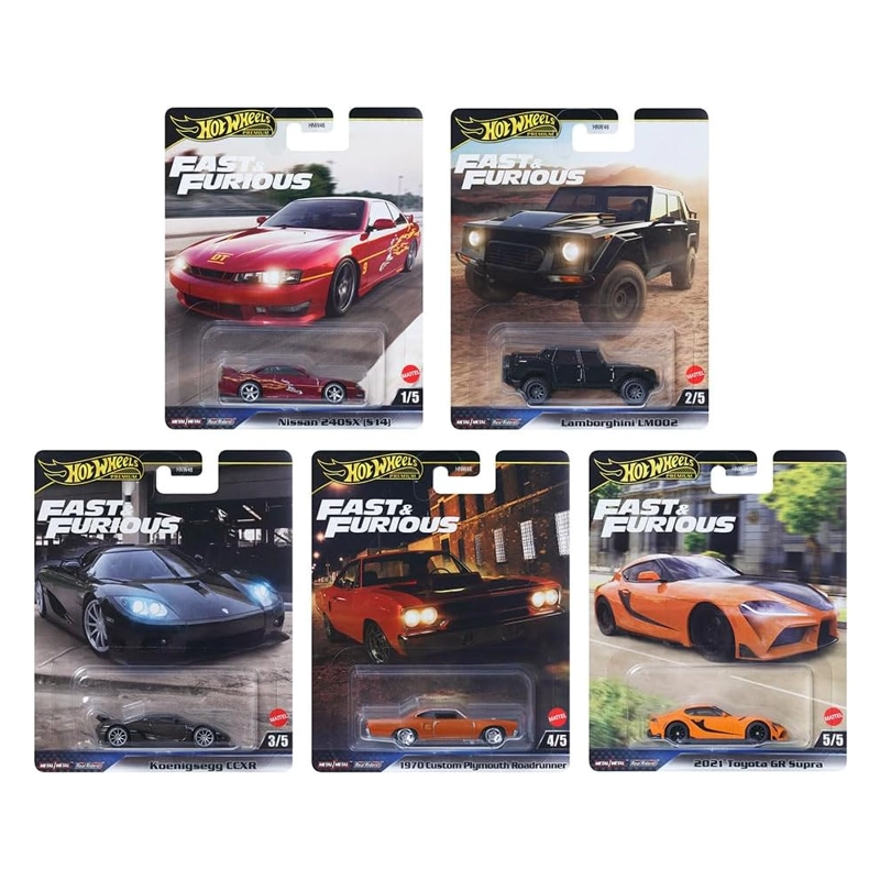 HOT WHEELS PREMIUM FAST Y FURIOUS WAVE 2025 - 1