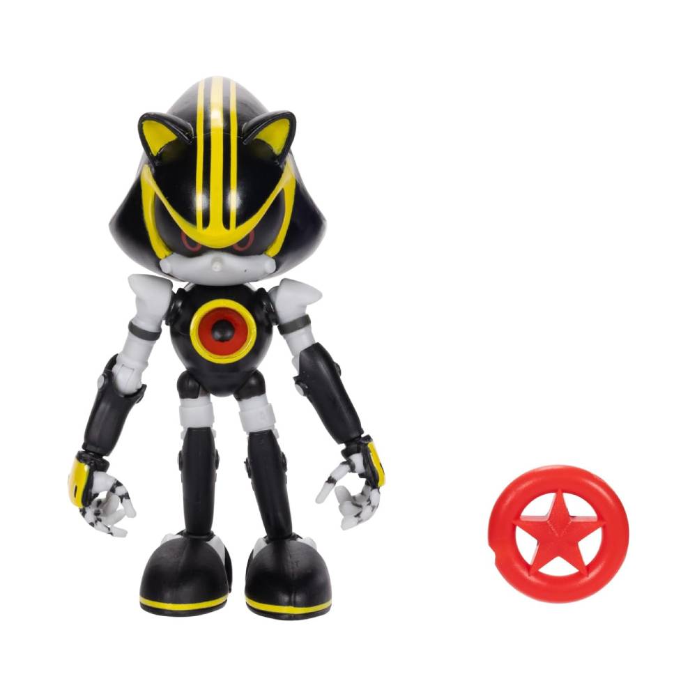 SONIC THE HEDGEHOG FIGURA DE ACCIÓN METAL SONIC 3.0 10CM - 1