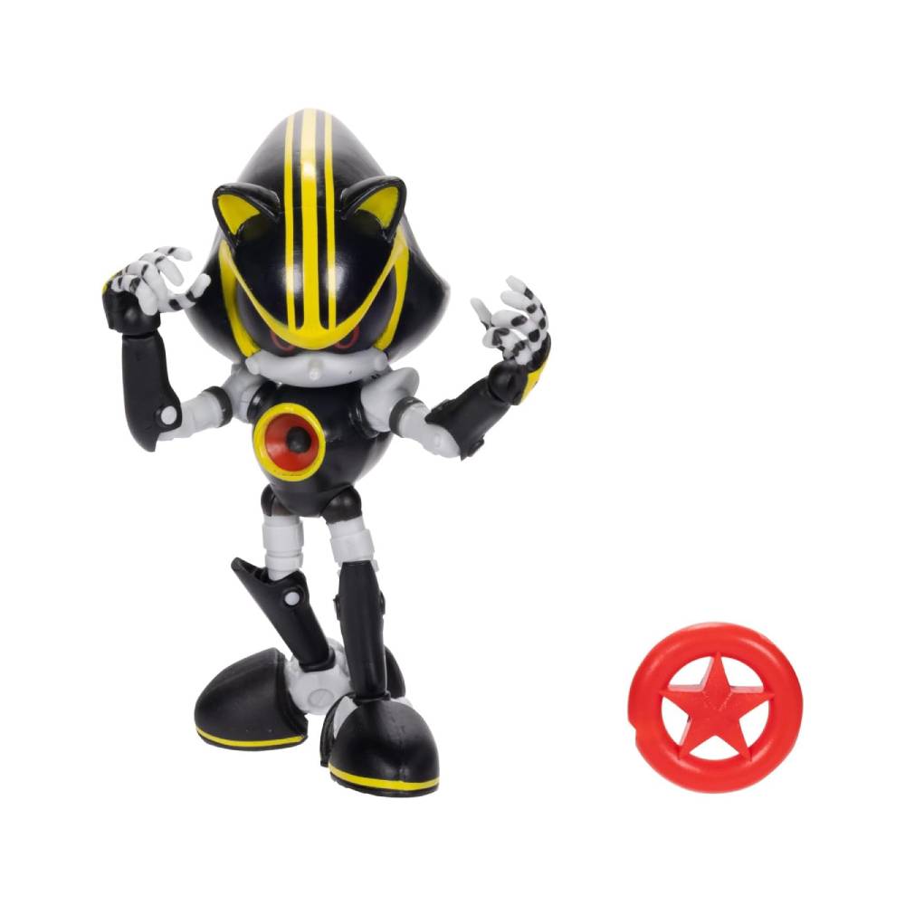 SONIC THE HEDGEHOG FIGURA DE ACCIÓN METAL SONIC 3.0 10CM - 4