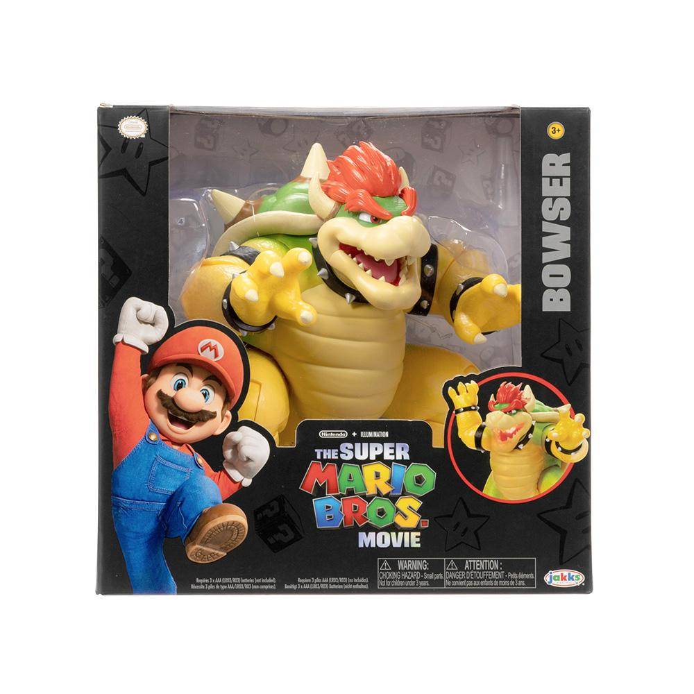 SUPER MARIO BROS FIGURA BOWSER DELUXE PELICULA - 1