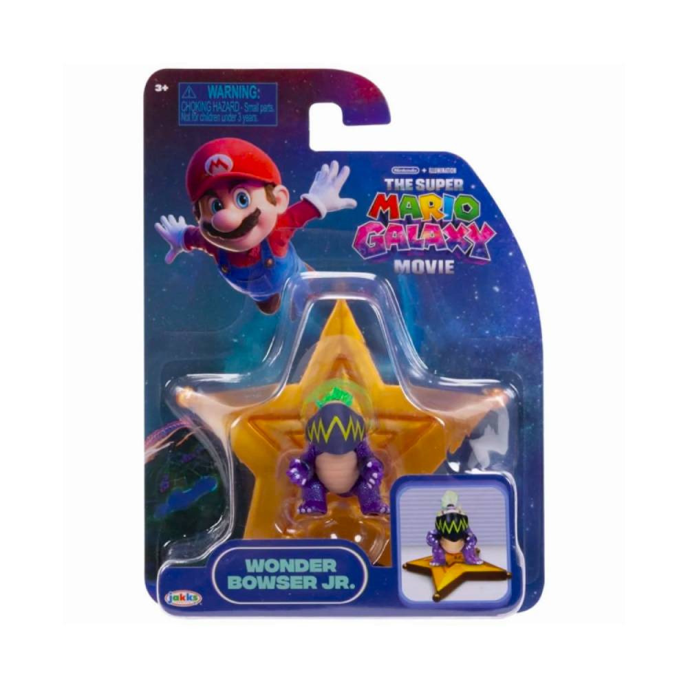 FIGURAS DE ACCIÓN DE LA PELÍCULA SUPER MARIO GALAXY DE 4 CM WONDER BOWSER JR - 4