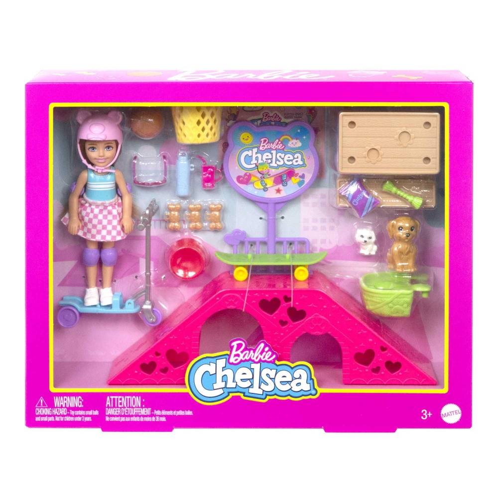 BARBIE CHELSEA SET PISTA DE PATINAJE DE SPIKKER - 1