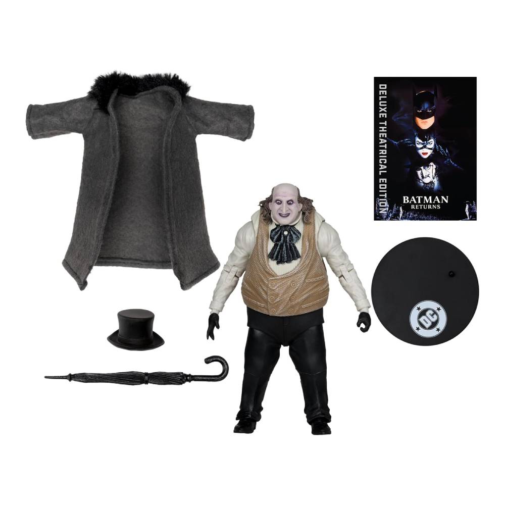 MCFARLANE TOYS DC MULTIVERSE EL PINGÜINO BATMAN RETURNS FIGURA DE 18CM EDICIÓN DELUXE TEATRAL - 2