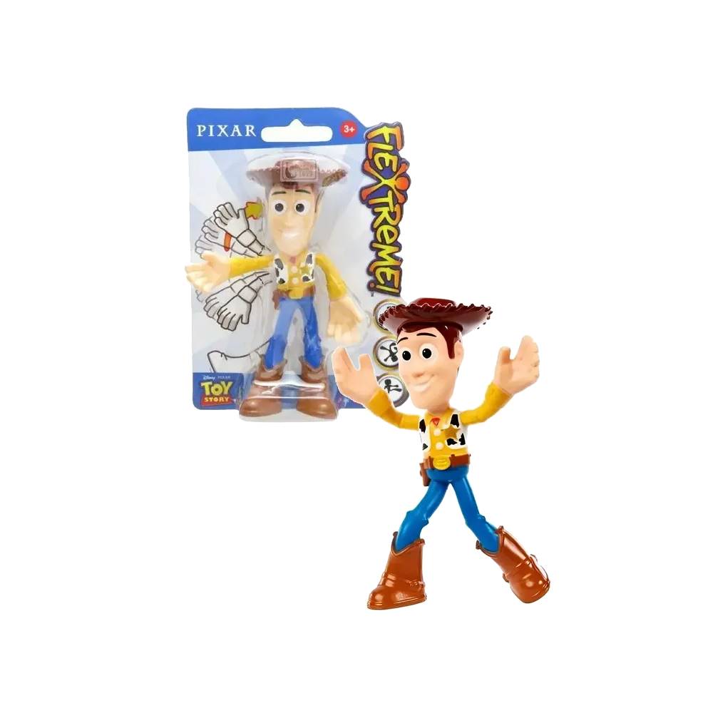 TOY STORY FLEXTREME FIGURA WOODY 10CM FLEXIBLE - 1