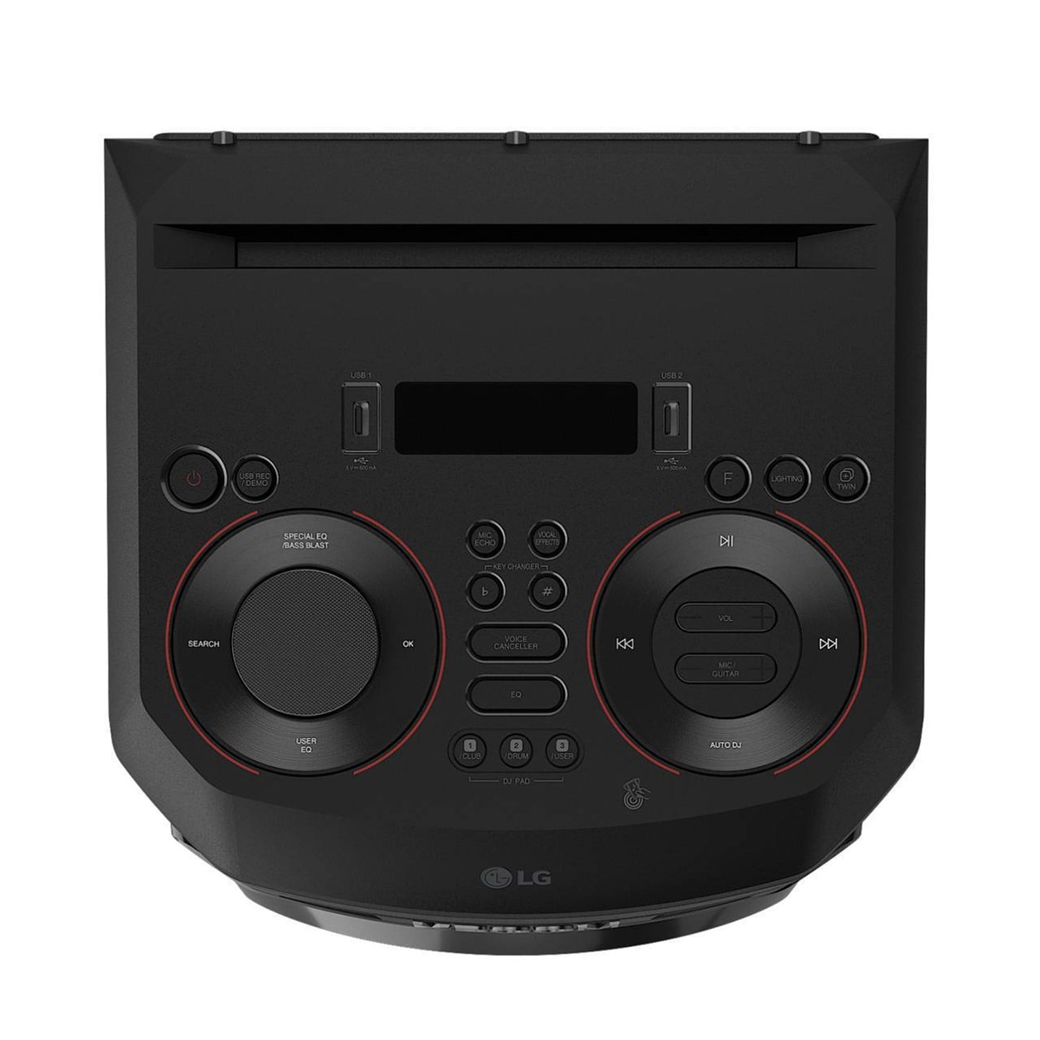 TORRE DE SONIDO LG XBOOM RNC9 BLUETOOTH KARAOKE + MICROFONO - 5