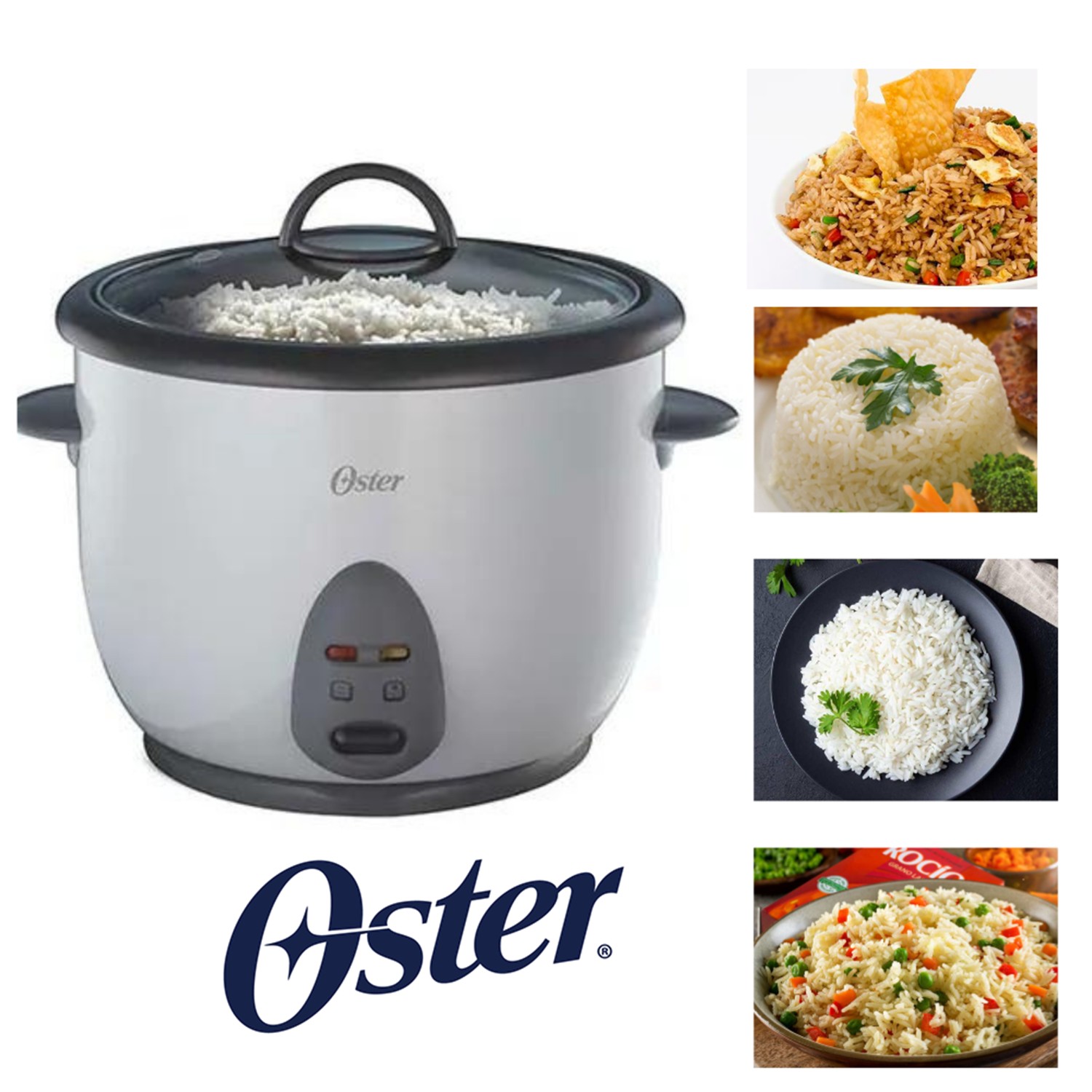 OLLA ARROCERA OSTER 1.8 L CKSTRC1700W BLANCO - 3