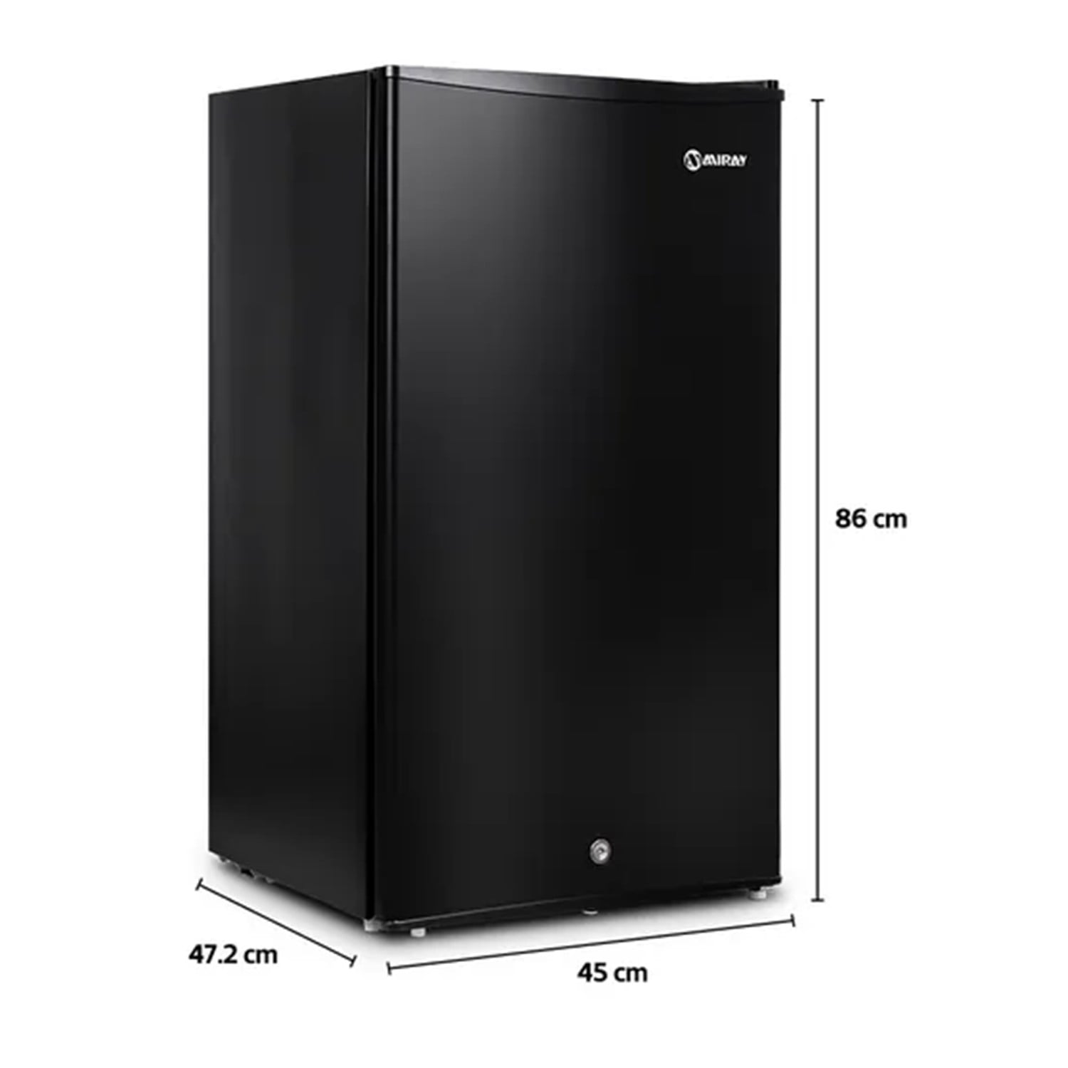 FRIGOBAR MIRAY RM-93M 93 LITROS NEGRO - 3