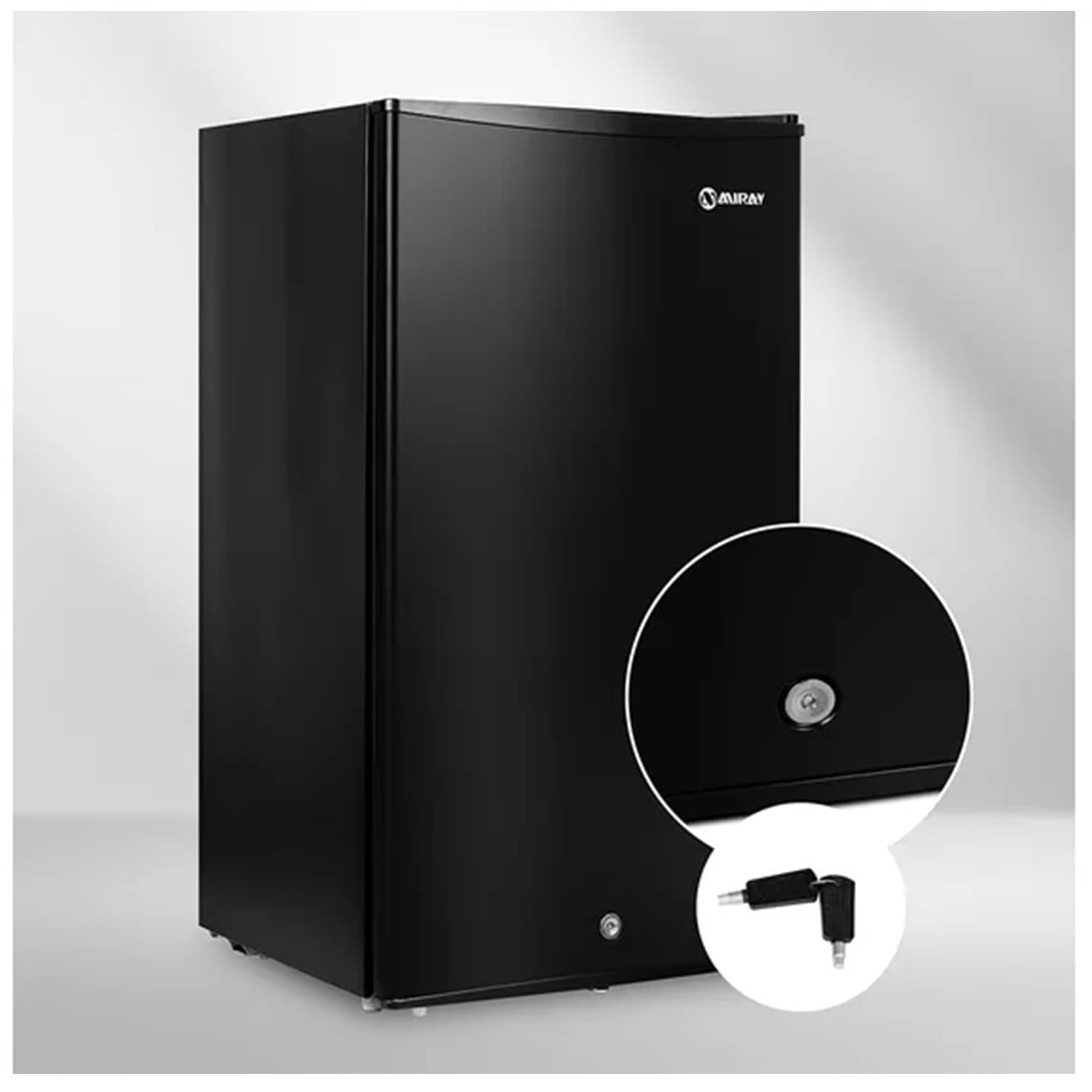 FRIGOBAR MIRAY RM-93M 93 LITROS NEGRO - 5