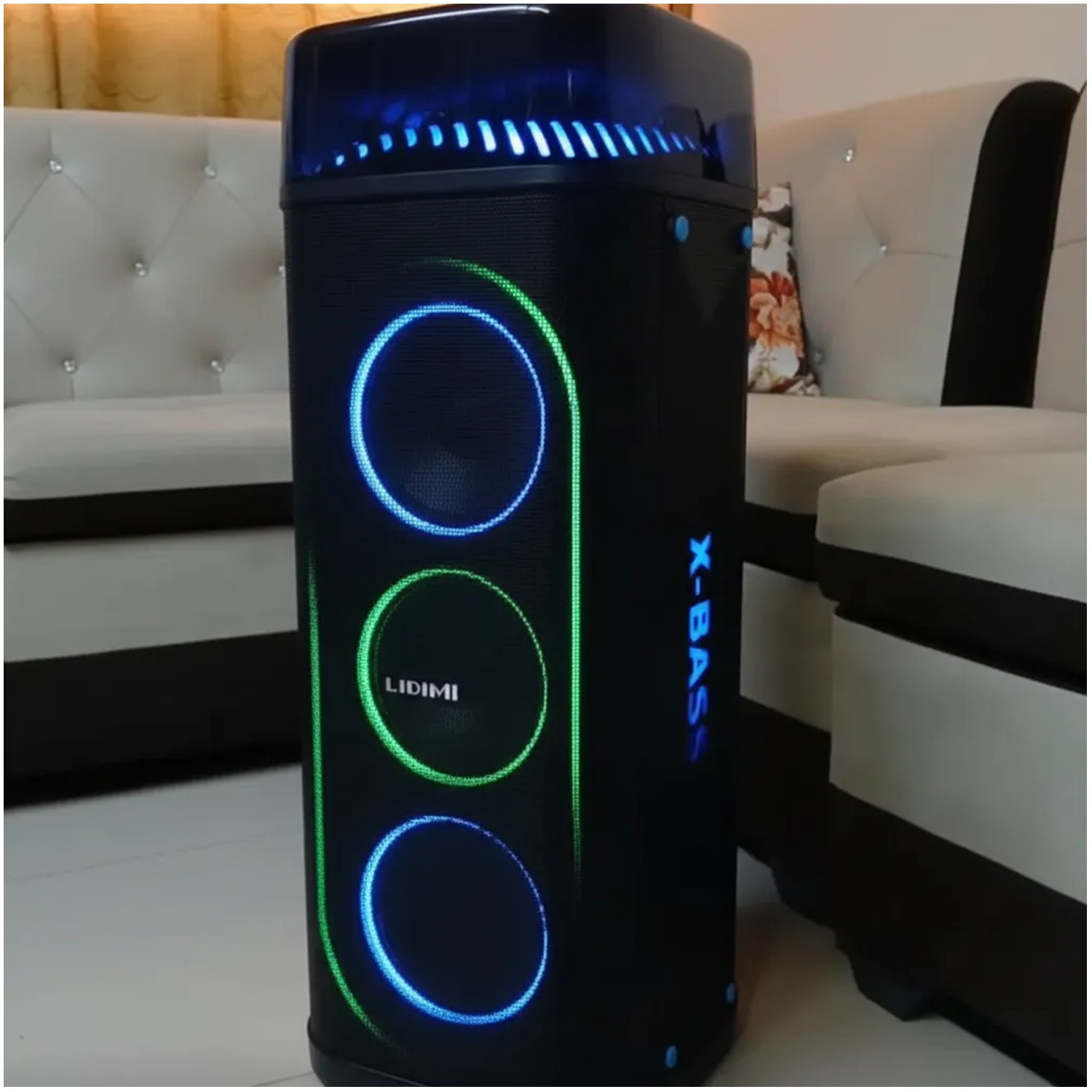 TORRE DE SONIDO LIDIMI LD-S954AC 120W RMS + MICRÓFONO KARAOKE - 3