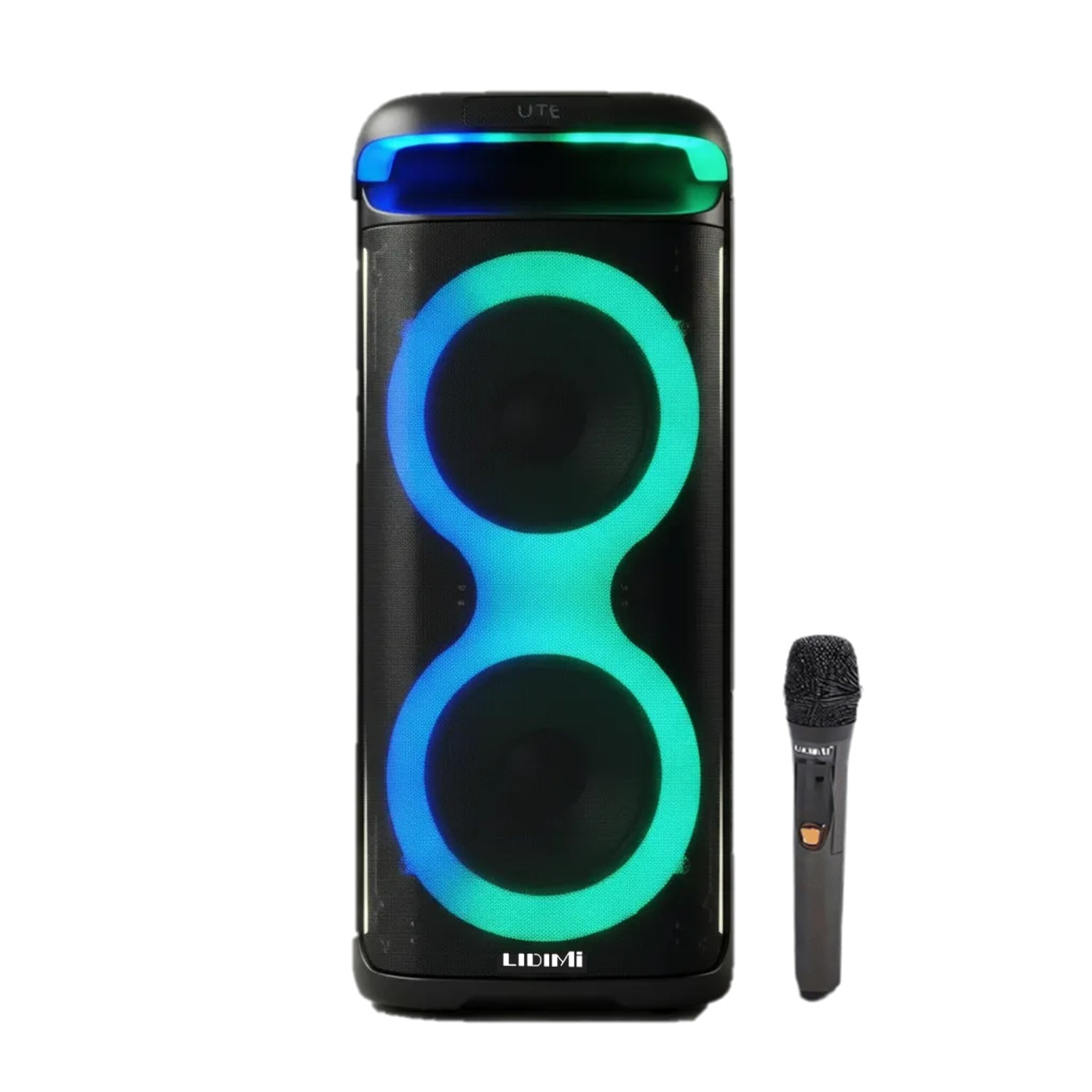 TORRE DE SONIDO LIDIMI LD-S919AC 80W RMS + MICRÓFONO KARAOKE - 1
