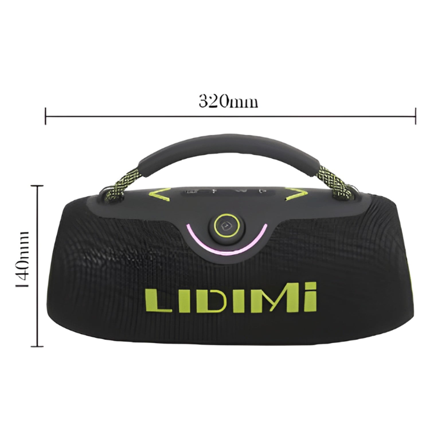 PARLANTE BLUETOOTH LIDIMI 350W LD-S865AC EXTRA BASS USB 220V - 2