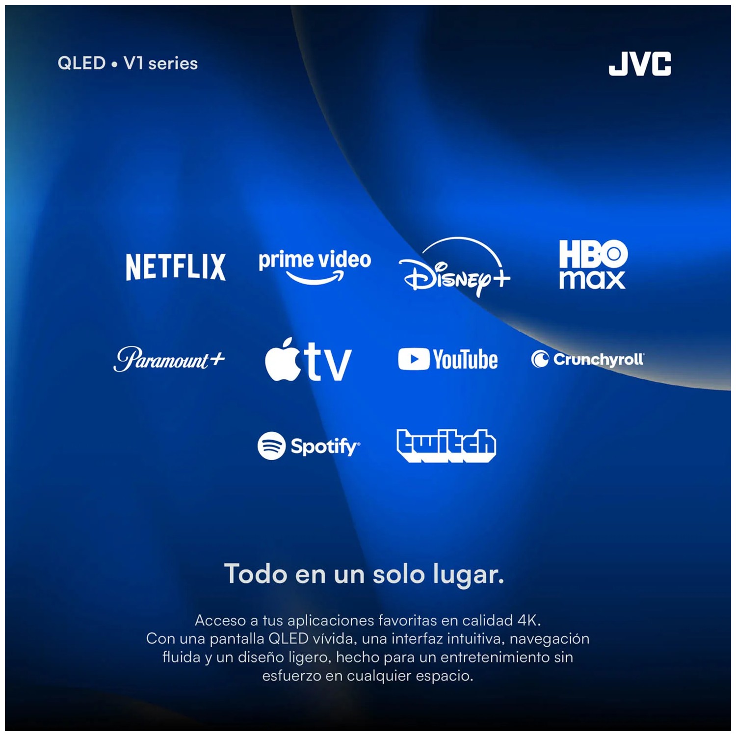 TELEVISOR JVC 43 QLED GOOGLE TV SMART TV - 6
