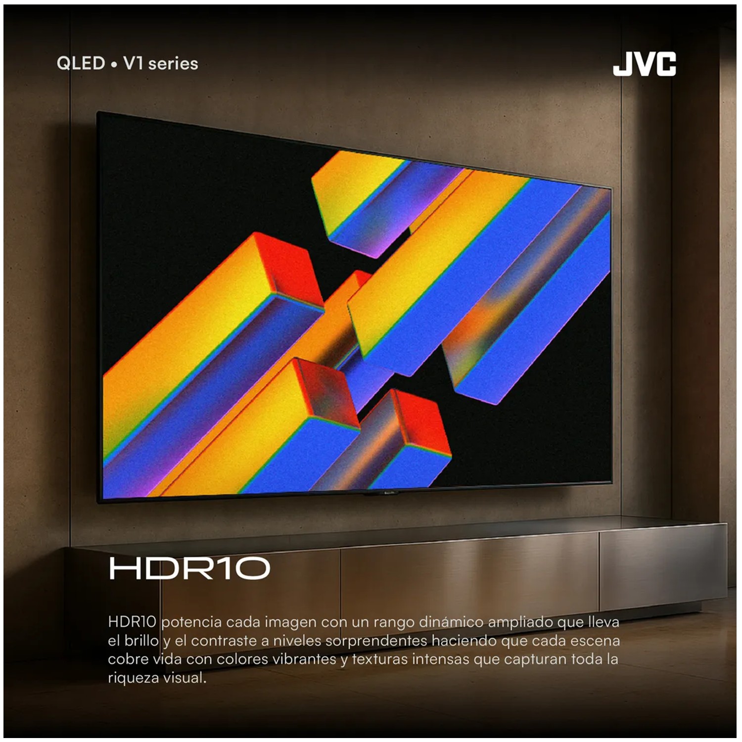 TELEVISOR JVC 40 FULL HD QLED SMART TV LT-40KB758 - 4