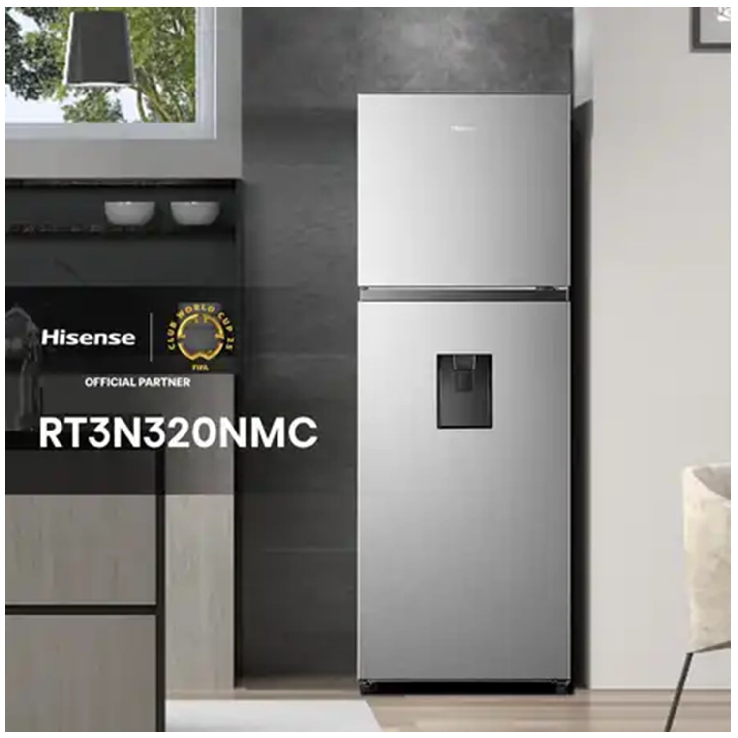 REFRIGERADORA HISENSE 324 LITROS TOP FREEZER NO FROST RT3N320NMC - 3