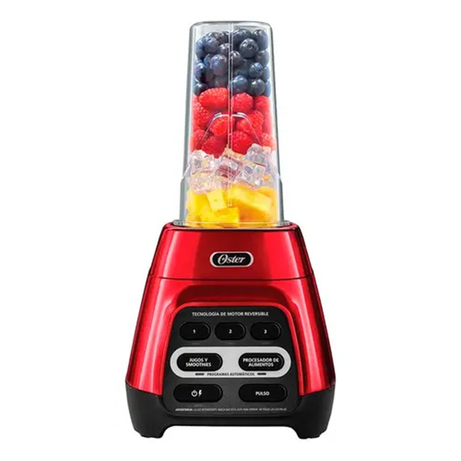 LICUADORA OSTER CON MOTOR REVERSIBLE 1.5L ROJO + BLENDER BLSTPYG1310RBG-053 - 5