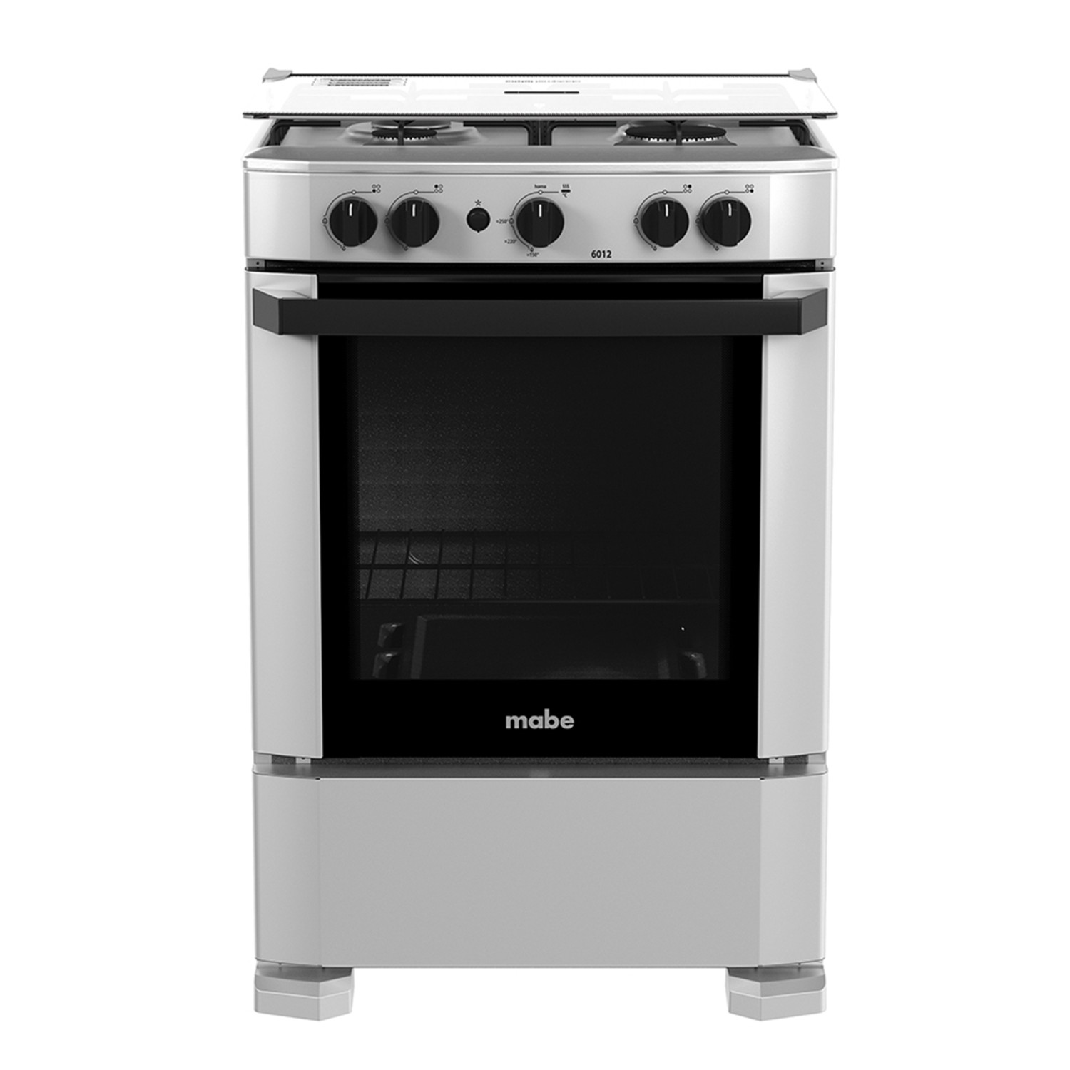 COCINA DE PISO A GAS 60 CM SILVER MABE CMP6012AG1 - 1
