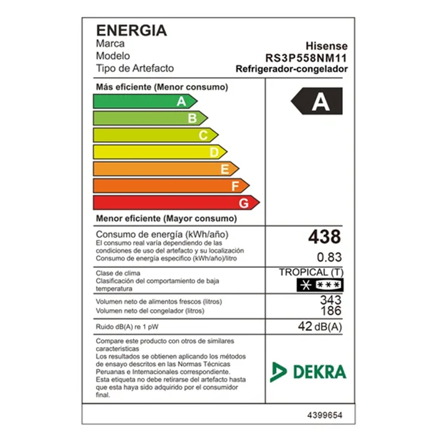 REFRIGERADORA HISENSE SIDE BY SIDE 529L RS3P558ESA DARK GREY - 9