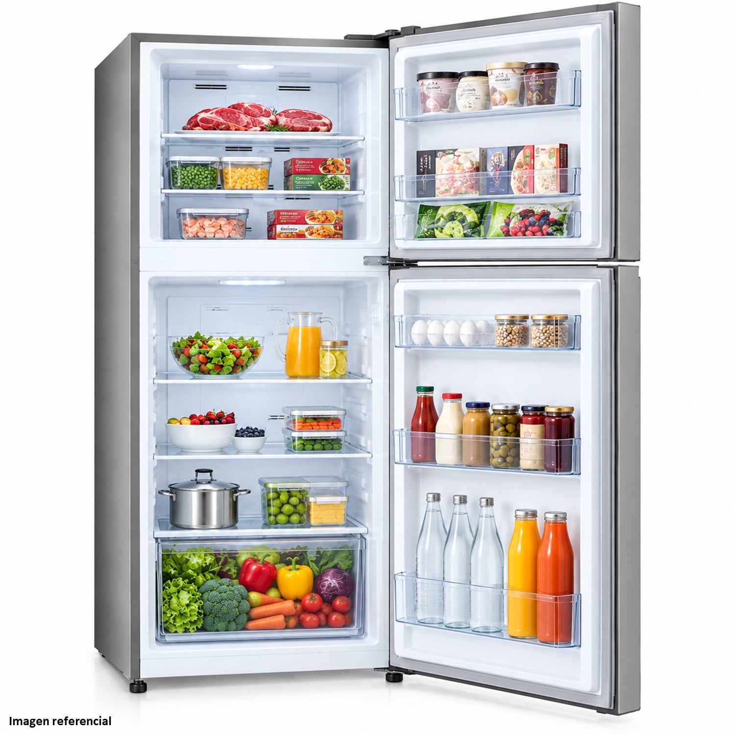 REFRIGERADORA BORD 347LT NO FROST TOP MOUNT RE340NFI-H - 3