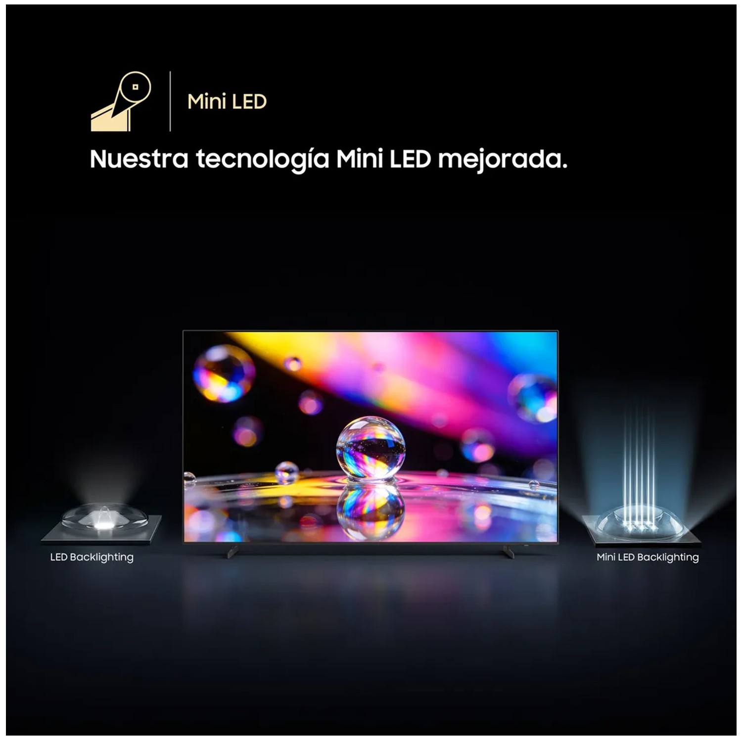TELEVISOR SAMSUNG 55'' MINI LED 4K SMART TV M80H 144HZ GAMER + SOUNDBAR - 6