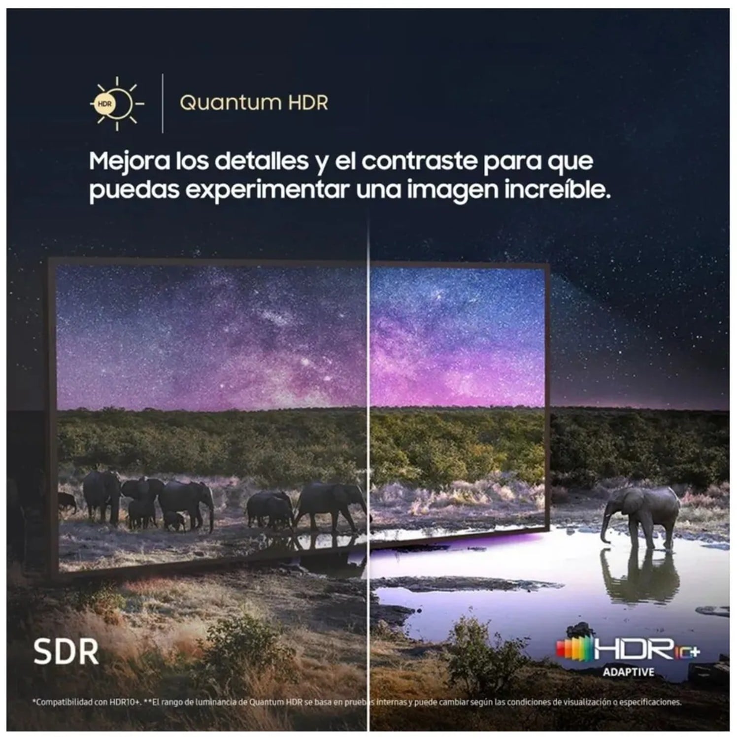 TELEVISOR SAMSUNG 65' QLED SMART TV 4K QN65Q6FAAGXPE - 5