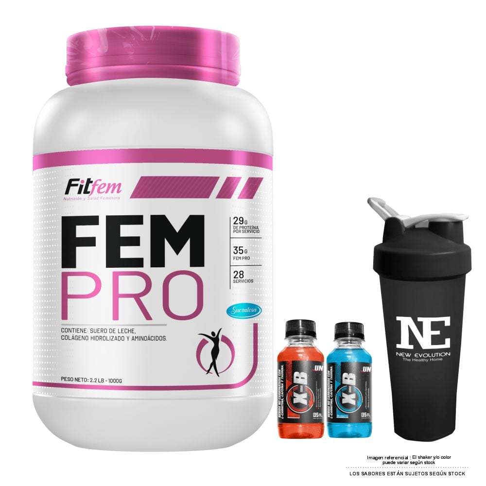 FITFEM FEM PRO 1 KG. VAINILLA + SHAKER - 1