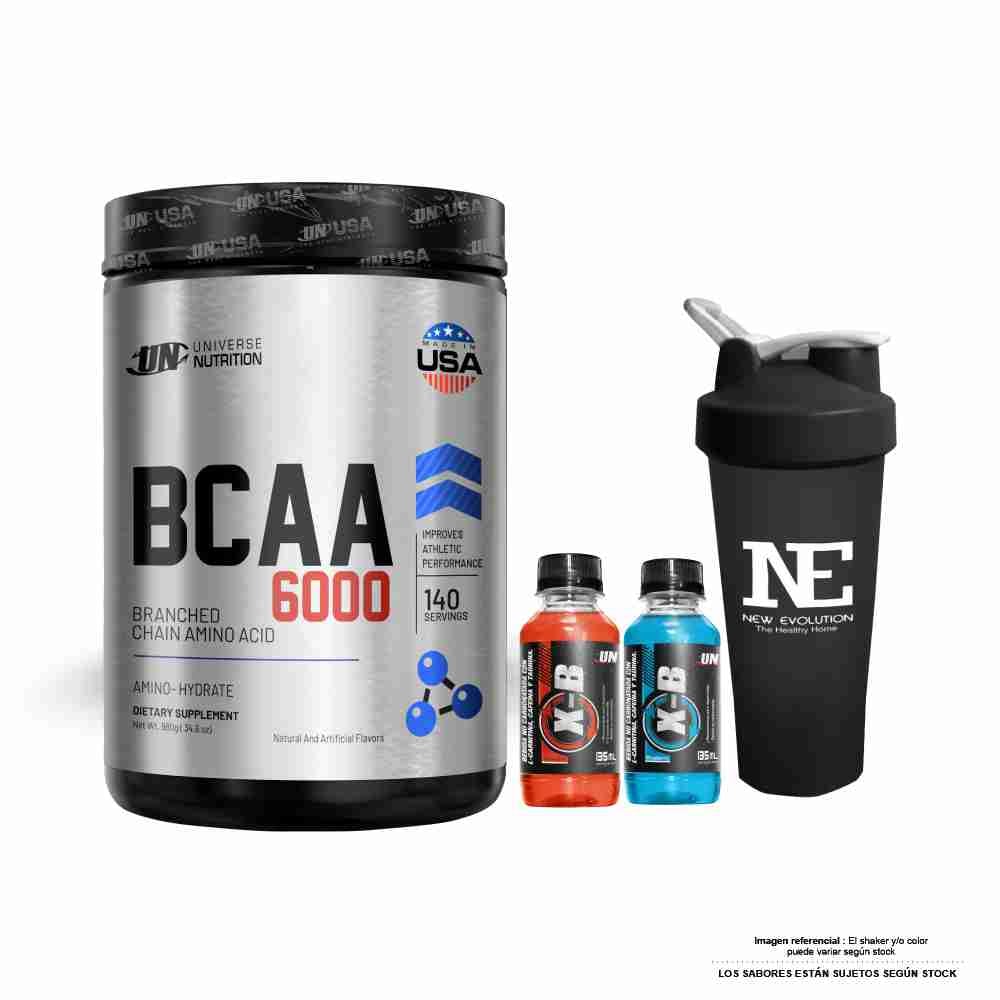 UNIVERSE NUTRITION BCAA 6000 980 GR. CITRUS PUNCH + SHAKER - 1