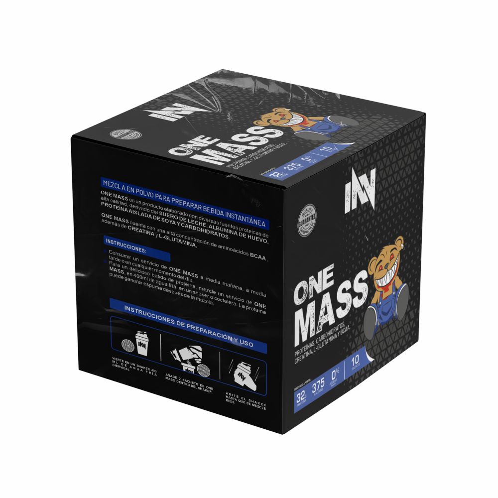 INNOVATE NUTRITION ONE MASS CAJA 10 UNID. VAINILLA - 1