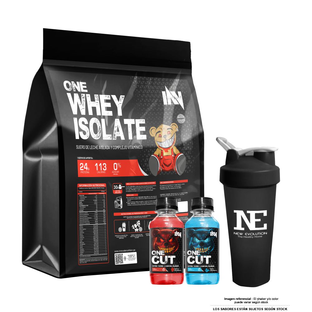 INNOVATE NUTRITION ONE WHEY ISOLATE 5 KG. CHOCOLATE + SHAKER - 1