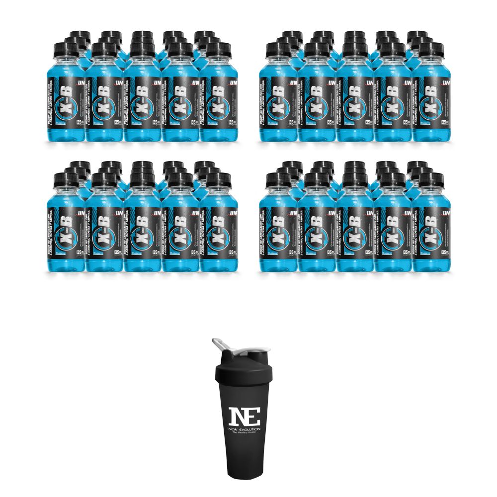 COMBO UNIVERSE NUTRITION - X-B PACK 60 UNID. BLUEBERRY + SHAKER - 1