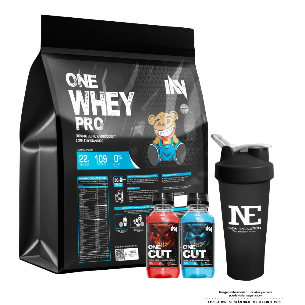 INNOVATE NUTRITION ONE WHEY PRO 5 KG. CHOCOLATE + SHAKER - 1