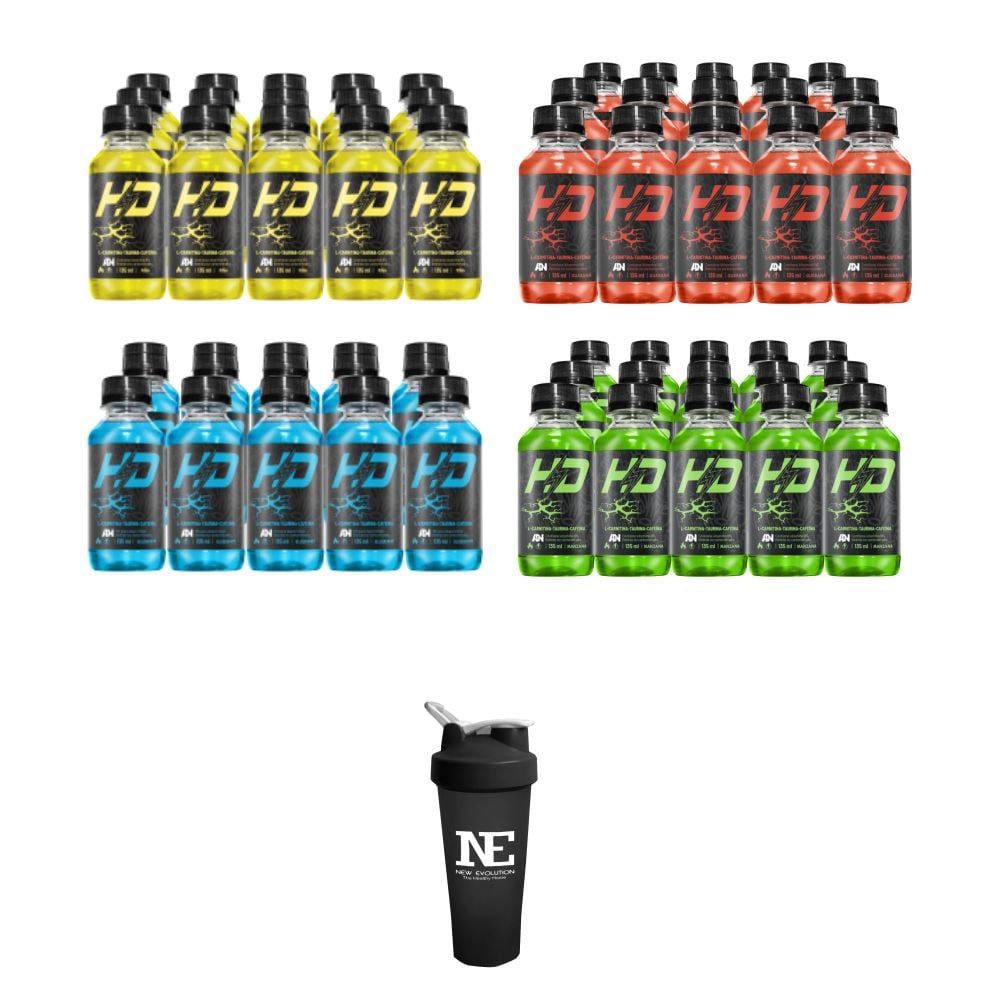 COMBO ADN NUTRITION - HD PACK 60 UNID. + SHAKER - 1