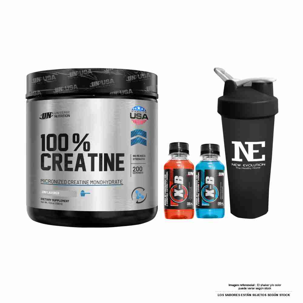 UNIVERSE NUTRITION 100% CREATINE 500 GR. + SHAKER - 1