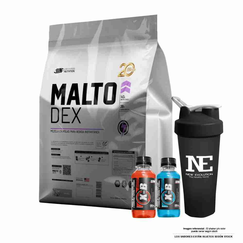 UNIVERSE NUTRITION MALTO DEX 5 KG. NATURAL + SHAKER - 1