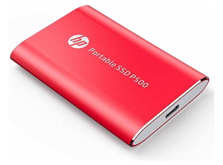 Ripley - DISCO DURO SÓLIDO EXTERNO HP 500 GB P500 ROJO USB 3.1 TIPO-C