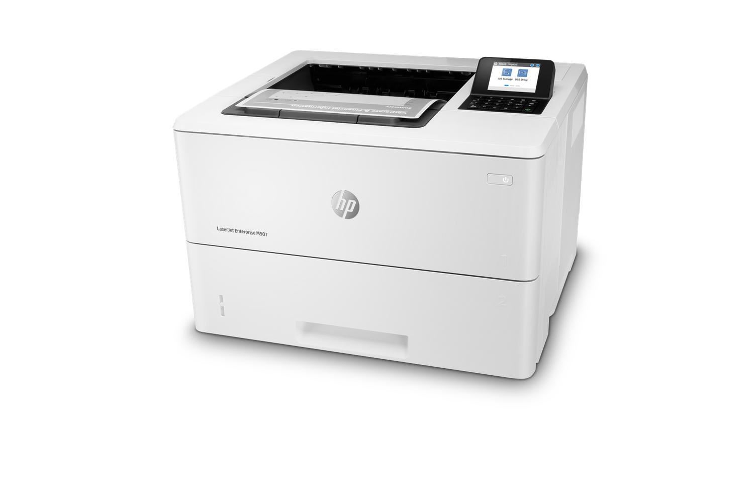 IMPRESORA HP LASERJET ENTERPRISE M507DN BLANCO - 3