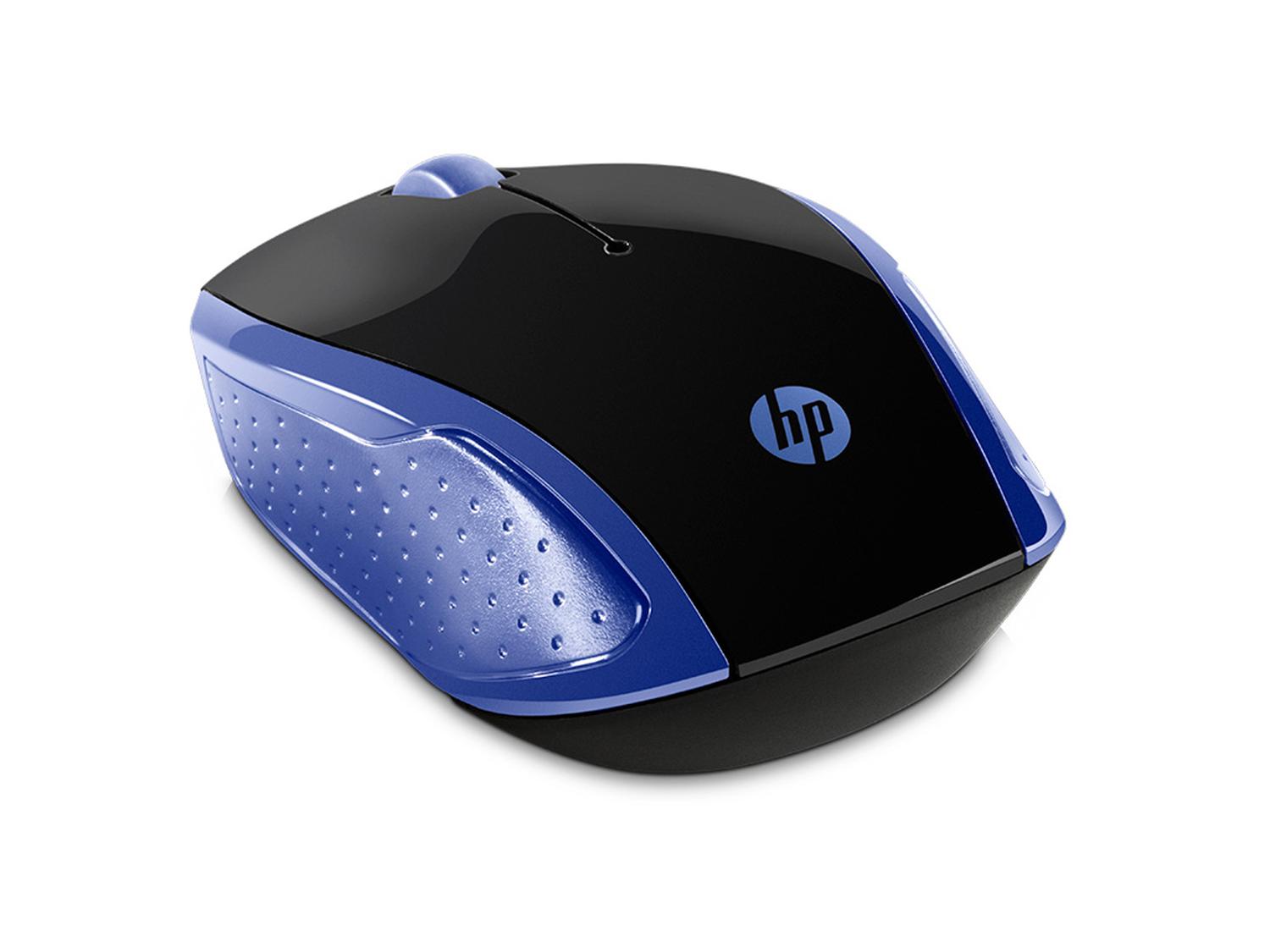 MOUSE INALÁMBRICO HP 200 AZUL - 2