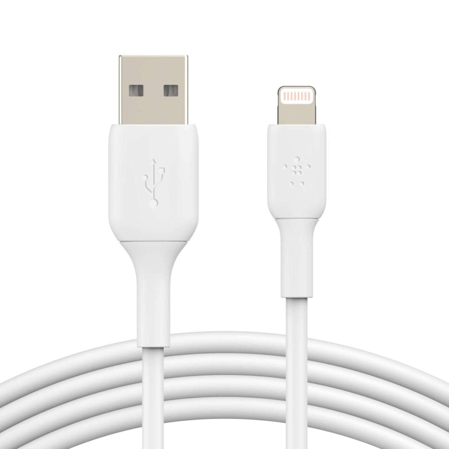 CABLE BELKIN DE LIGHTNING A USB-A BOOSTCHARGE 1MTS CAA001BT1MWH - 3