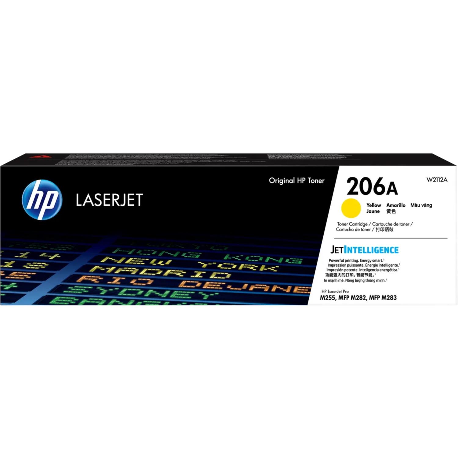 CARTUCHO HP TÓNER 206A AMARILLO LASERJET - 1