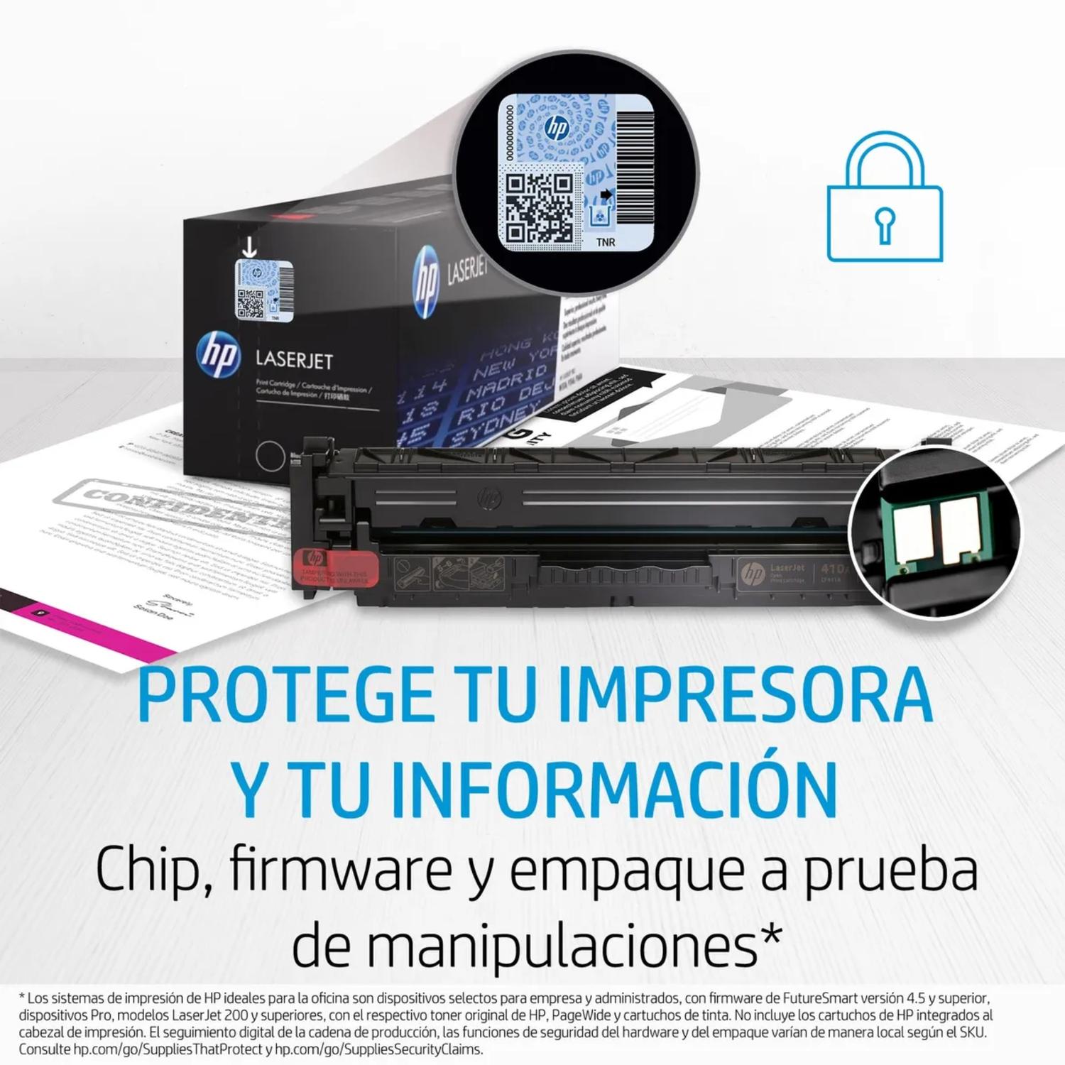 KIT DE RECARGA DE CARTUCHO DE TÓNER HP 154A NEGRO LASERJET - 6