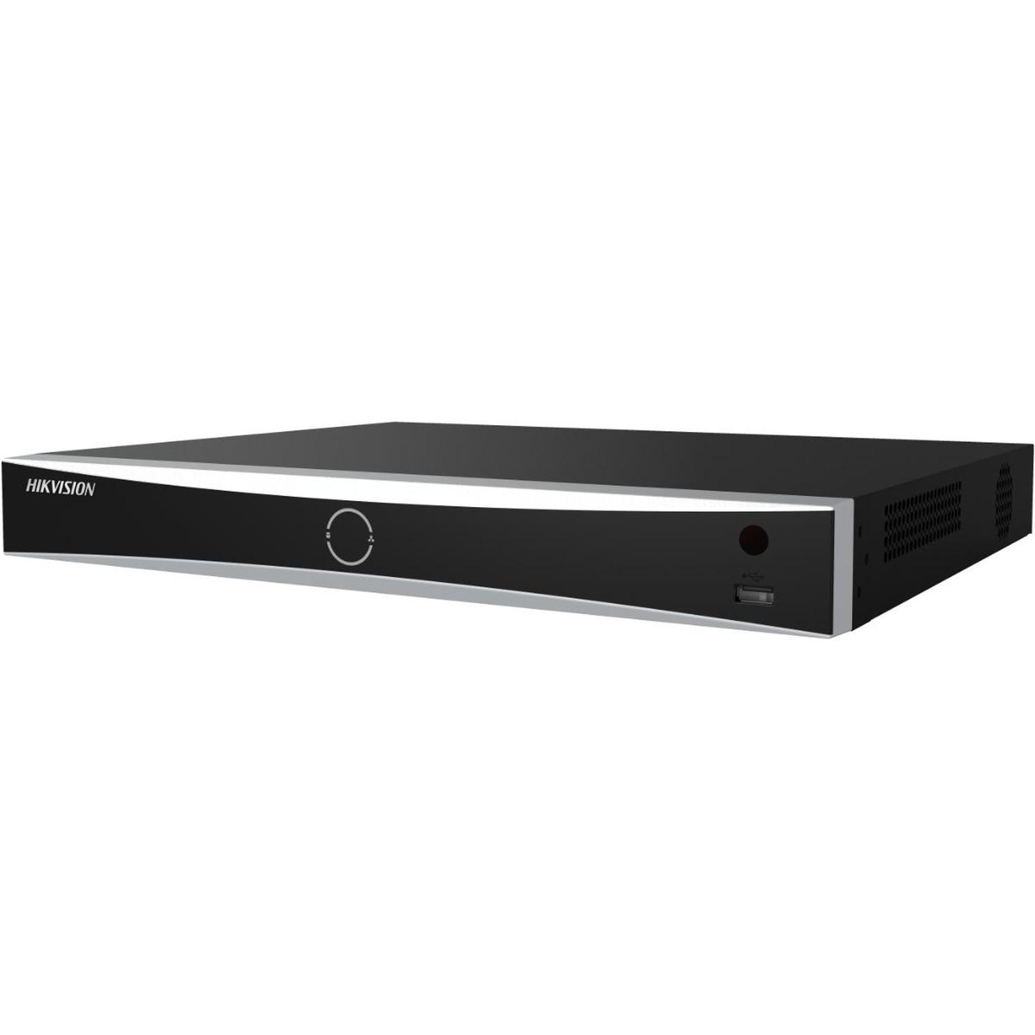 GRABADOR NVR HIKVISION ACUSENSE 4K DE LA SERIE K POE 1U DE 16 CANALES DS-7616NXI-K2/16P - 1