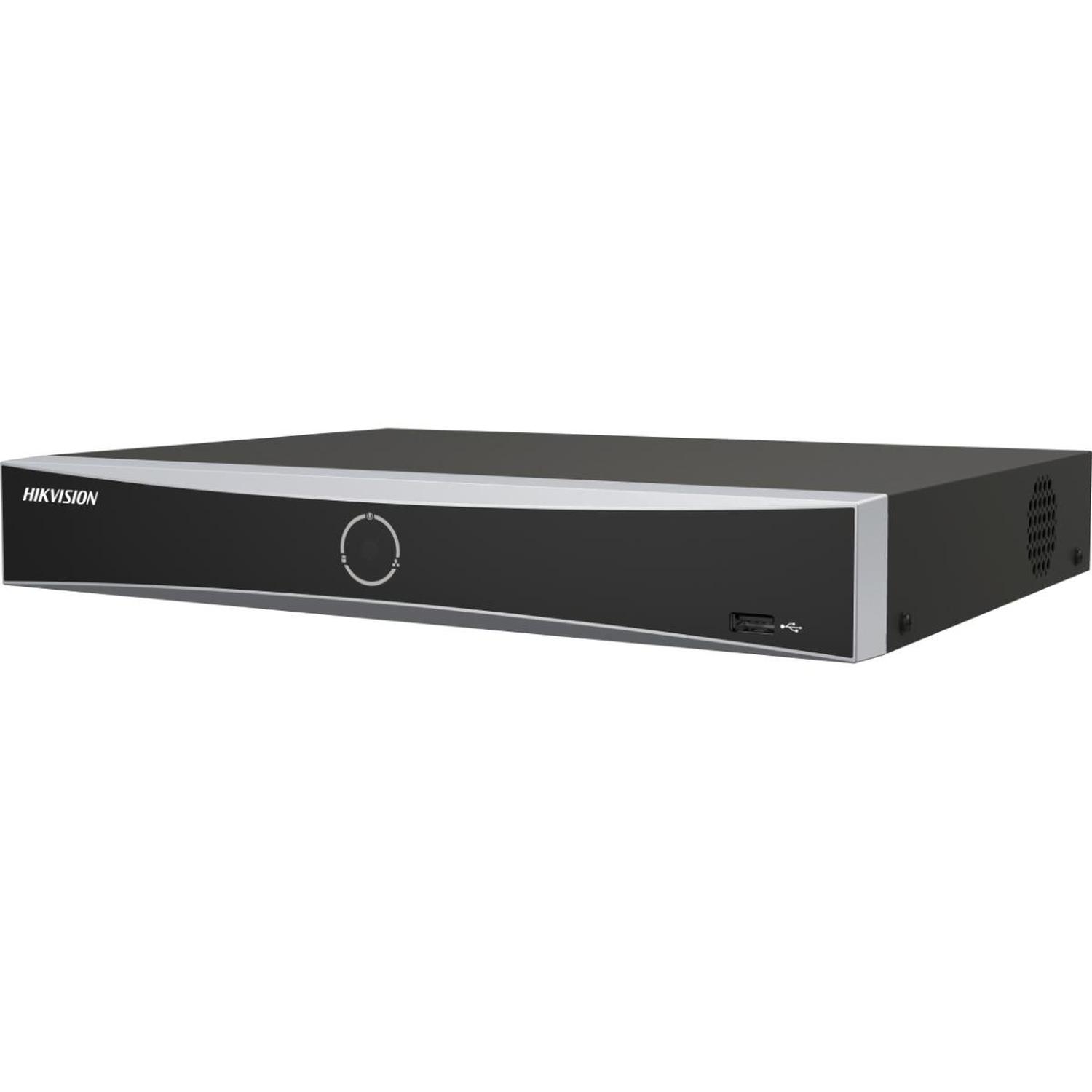 GRABADOR NVR HIKVISION ACUSENSE 4K DE LA SERIE K POE 1U DE 8 CANALES DS-7608NXI-K1/8P - 1
