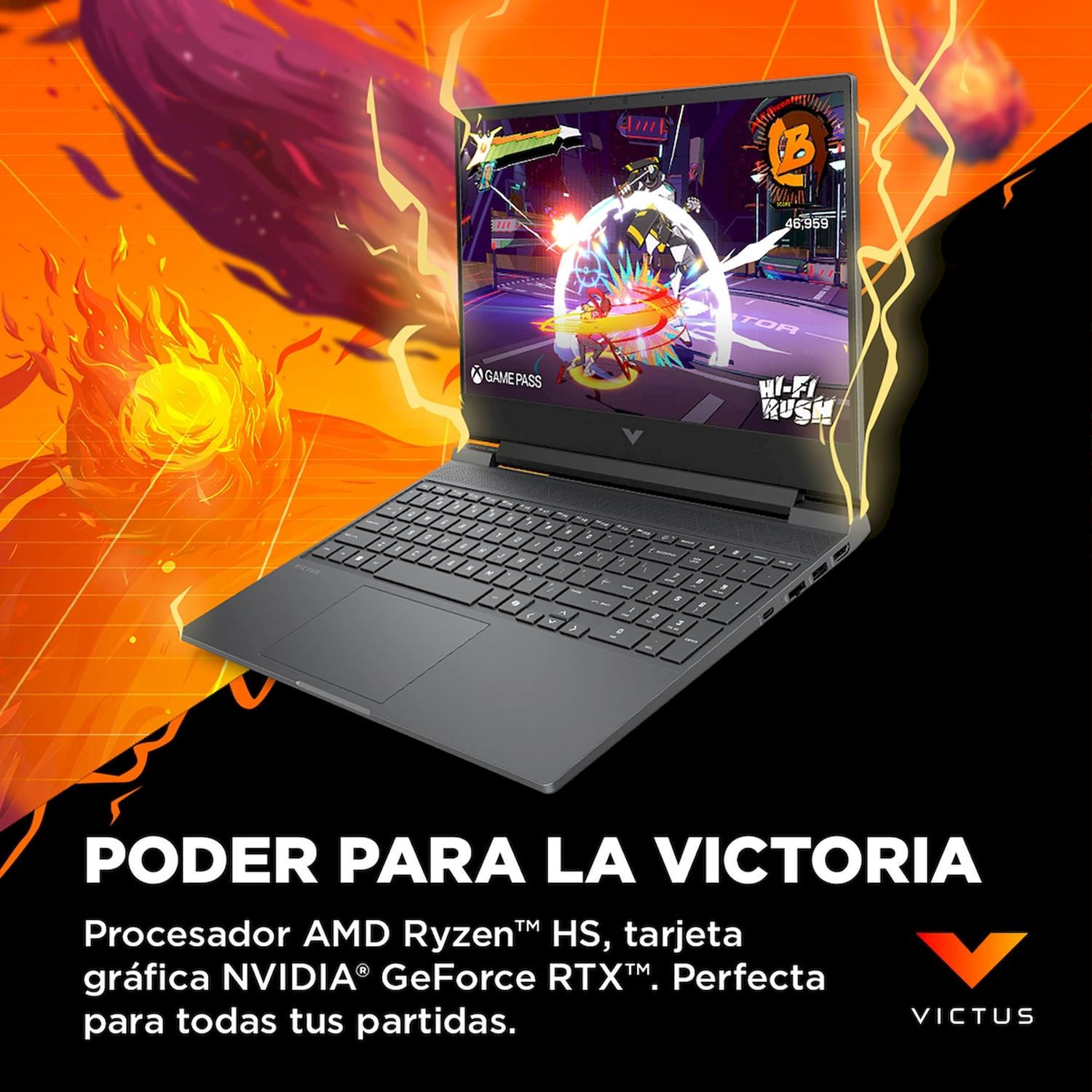 LAPTOP HP VICTUS 15-FB3020LA AMD RYZEN 7 16GB 512GB RTX3050 - 7