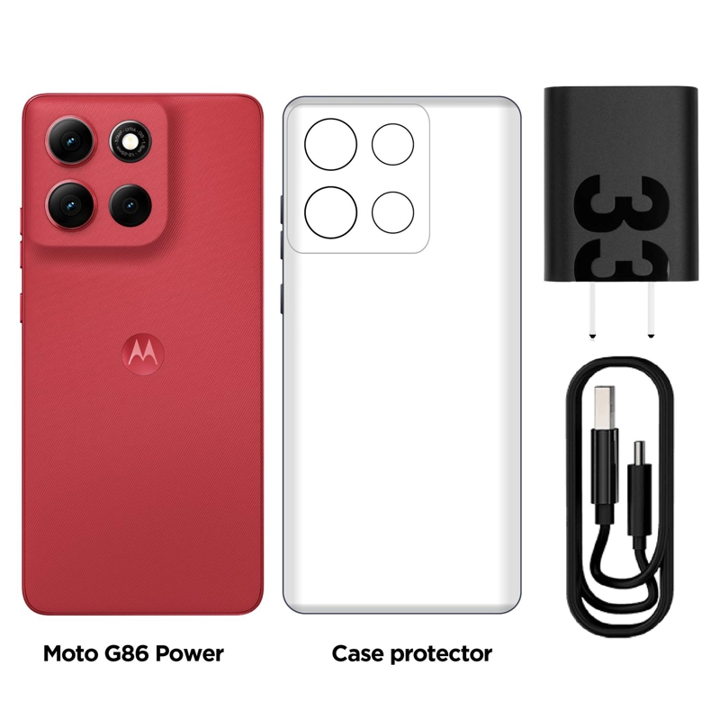 MOTO G86 POWER 8 GB+256GB CEREZA - 2